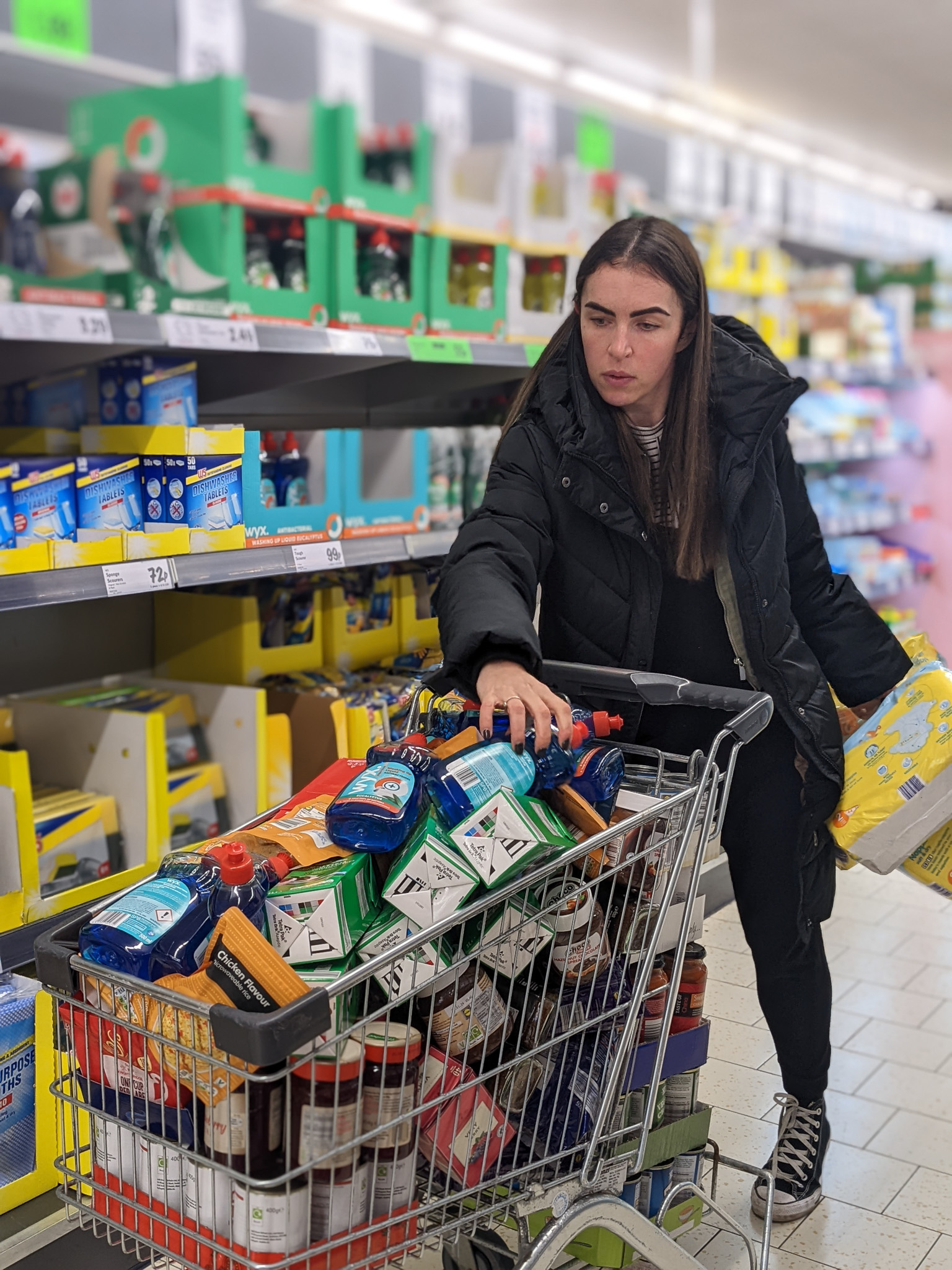 Trolly dash for Fylde Foodbank