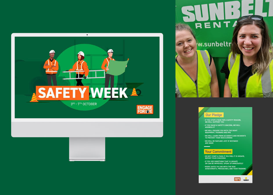 Powering Sunbelt Rentals&rsquo; internal comms for Safety Week