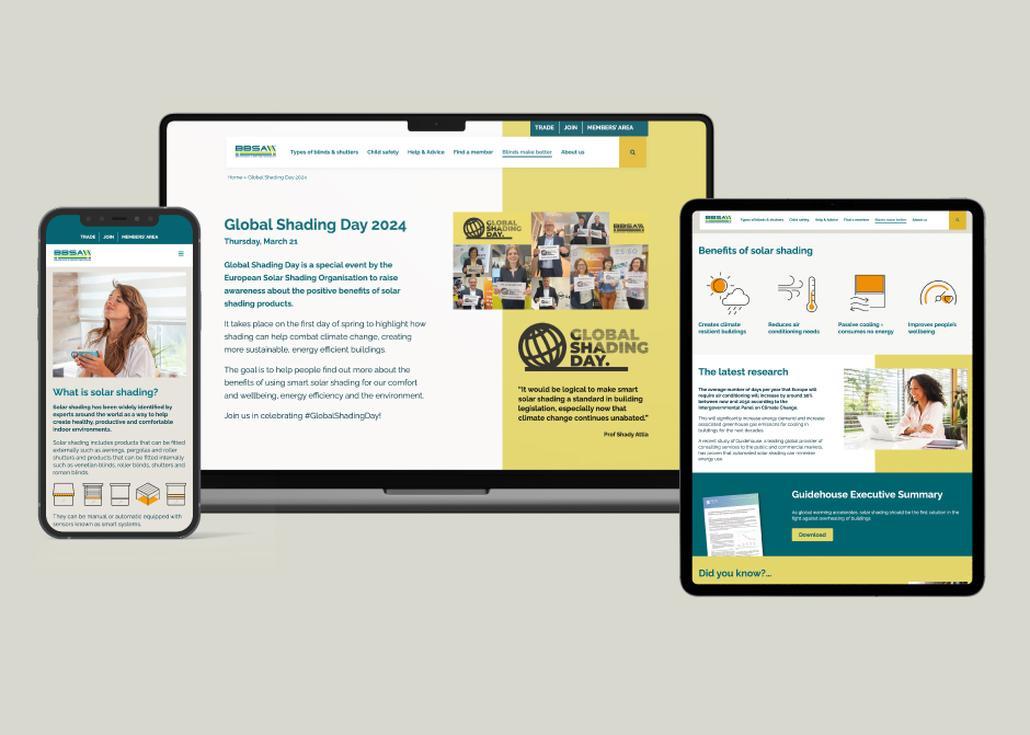 Putting the spotlight on Global Shading Day